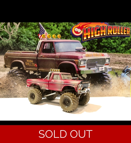 G.L. High Roller II '79 Ford F-350 - Dirty Version Diecast